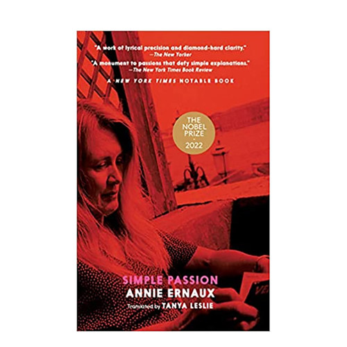 【现货】【2022年诺贝尔文学奖Annie Ernaux】单纯的激情 Simple Passion英文小说原版图书进口书籍