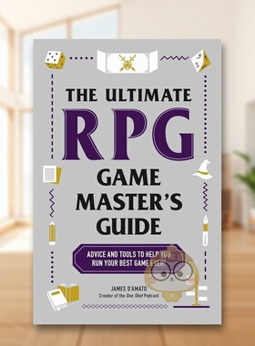 【预售】RPG游戏大师指南Ultimate RPG Game Master's Guide英文生活综合平装进口原版书James D’Amato Adams书籍图书外版正版
