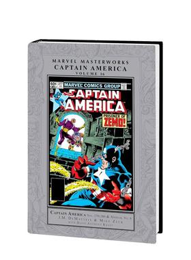 【预售】漫威漫画 漫威杰作：美国队长卷16 Marvel Masterworks:Captain America Vol.16 英文漫画书原版图书美漫书籍DEMATTEIS