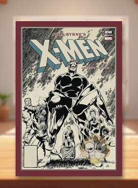 【预售】约翰伯恩的X战警艺术家版英文漫画进口原版书精装14岁以上John Byrne's X-Men Artist's Edition Byrne JohnIDW Publish书