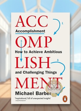 【预售】成就Accomplishment英文商业行销Barber平装Penguin Books进口原版书141991276书籍图书外版正版