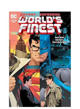 【现货】DC漫画 蝙蝠侠/超人：世界之巅卷5：秘密起源(平装) Batman/Superman: World's Finest Vol.5 英文漫画书原版进口图书美漫