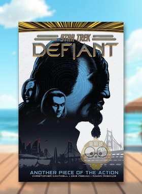 【预售】星际迷航：无畏号 卷2：行动再续 Star Trek: Defiant， Vol. 2: Another Piece of the Action 原版英文漫画书进口书籍图