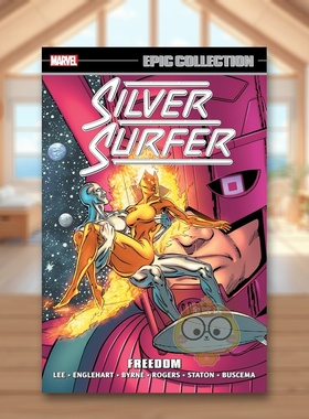【预售】【Marvel】银色冲浪者史诗集自由Silver Surfer Epic Collection Freedom英文漫画Byrne平装进口原版书2957926书籍图书外