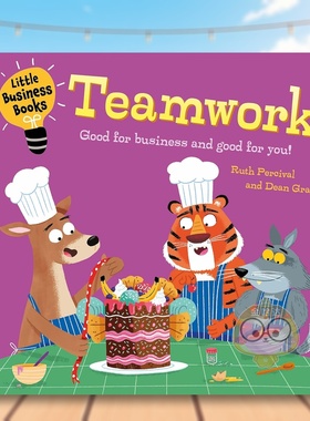 【现货】给孩子的商业小丛书：团队合作 Little Business Books: Teamwork 原版英文儿童绘本进口书籍图书外版正版