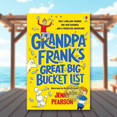 【预售】弗兰克爷爷的遗愿清单 Grandpa Frank’s Great Big Bucket List 原版英文儿童章节书进口书籍图书外版正版