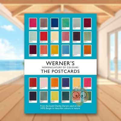 【现货】Werner‘s Nomenclature of Colours: The Postcards,维尔纳色彩命名法 色卡明信片明信片 原版图书外版进口书籍正版