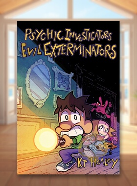 【预售】灵媒调查员，邪恶终结者 Psychic Investigators， Evil Exterminators 原版英文儿童漫画