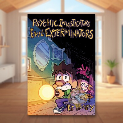 【预售】灵媒调查员，邪恶终结者 Psychic Investigators， Evil Exterminators 原版英文儿童漫画