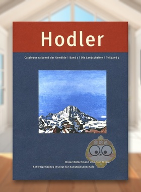【预售】【费迪南德?霍德勒】绘画作品总目：苐一组：风景画 【Ferdinand Hodler】 原版英文艺术画册画集进口书籍图书外版正版