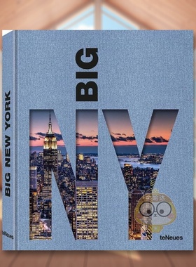 【预售】大纽约标志性照片英文摄影集人文景观进口原版外版书Teneues精装14岁以上Big New York The Most Iconic Photos teNeues书