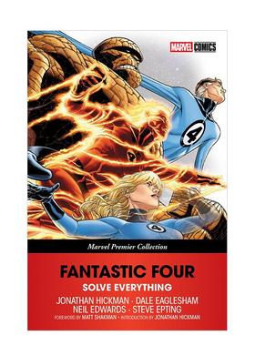 【现货】漫威典藏 神奇四侠：终极解答 【Marvel Premier Collection】Fantastic Four:Solve Everything 英文漫画书原版进口书籍