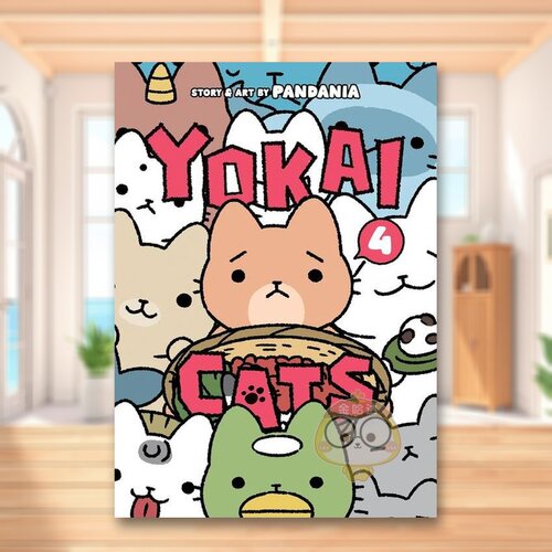 【预售】妖怪猫咪卷4日本画师PANDANIAYokai Cats Vol. 4英文漫画图书平装进口原版书PANDANIA Seven Seas书籍外版正版