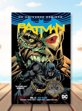 【现货】【DC Comics】蝙蝠卷3我是贝2024版Batman Vol. 3 I Am Bane 2024 Edition英文漫画Tom King平装进口原版书56书籍图书外版