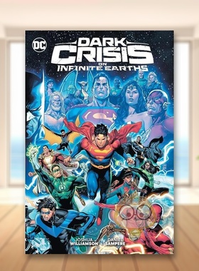 【预售】【DC Comics】无限地球上的黑暗危机英文漫画平装进口原版书Dark Crisis on Infinite Earths Williamson  Joshua书籍图书