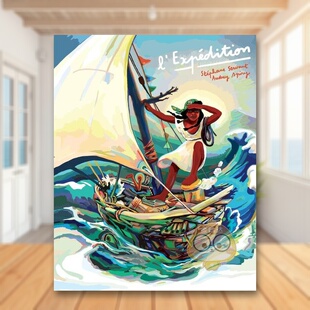 【现货】【2023法国女巫奖】远征L’expédition法文漫画Stéphane Servant et Audrey SpiryThierry Magnier进口原版书979103520