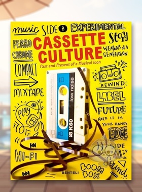 【预售】磁带文化:音乐偶像的过去和现在 Cassette Cultures: The Past and Present of a Musical Icon 原版英文音乐进口书籍图书