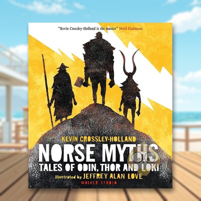 【现货】北欧神话奥丁托尔和洛基的故事Norse Myths Tales of Odin Thor and Loki英文青少年读物3-6岁平装Kevin Crossley-Hollan
