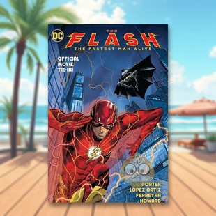 Alive 人英文漫画平装 闪电侠世上跑得最快 书The Man Kenny Fastest Comics The Flash Ricardo书 Porter 进口原版 预售