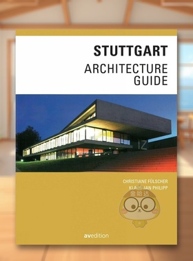 【预售】斯图加特建筑指南 Stuttgart Architecture Guide 原版英文建筑设计进口书籍图书外版正版