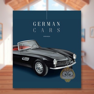 German Legends 宝马 预售 保时捷 梅赛德斯奔驰 德国汽车工业图鉴：匠心传承 英文工业产品设计 原版