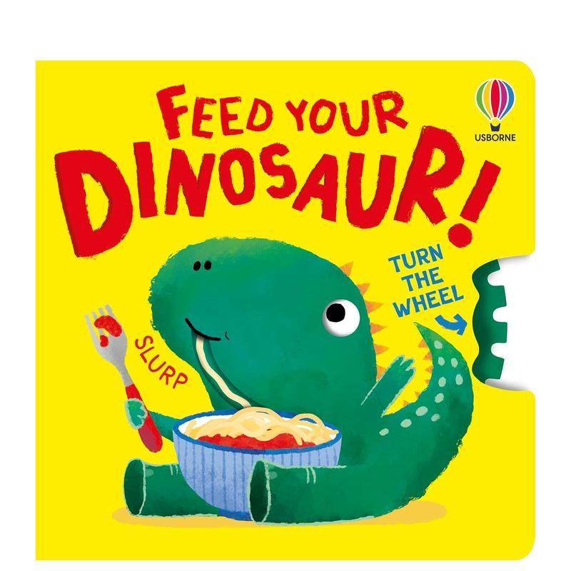 【预售】喂饱你的小恐龙 【Turn the Wheel】Feed your Dinosaur 原版英文儿童趣味进口书籍图书外版正版,书籍/杂志/报纸,儿童读物原版书,淘宝优惠券,粉丝福利购,淘宝优惠卷