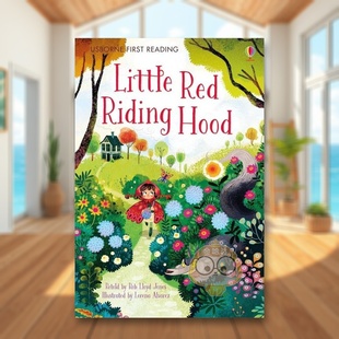【预售】小红帽 Little Red Riding Hood 原版英文儿童分阶阅读进口书籍图书外版正版
