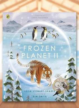 【预售】冰冻星球 2 BBC同名纪录片英文儿童绘本知识百科进口原版外版书平装3-6周岁【BBC Earth】Frozen Planet IILeisa Stewar书