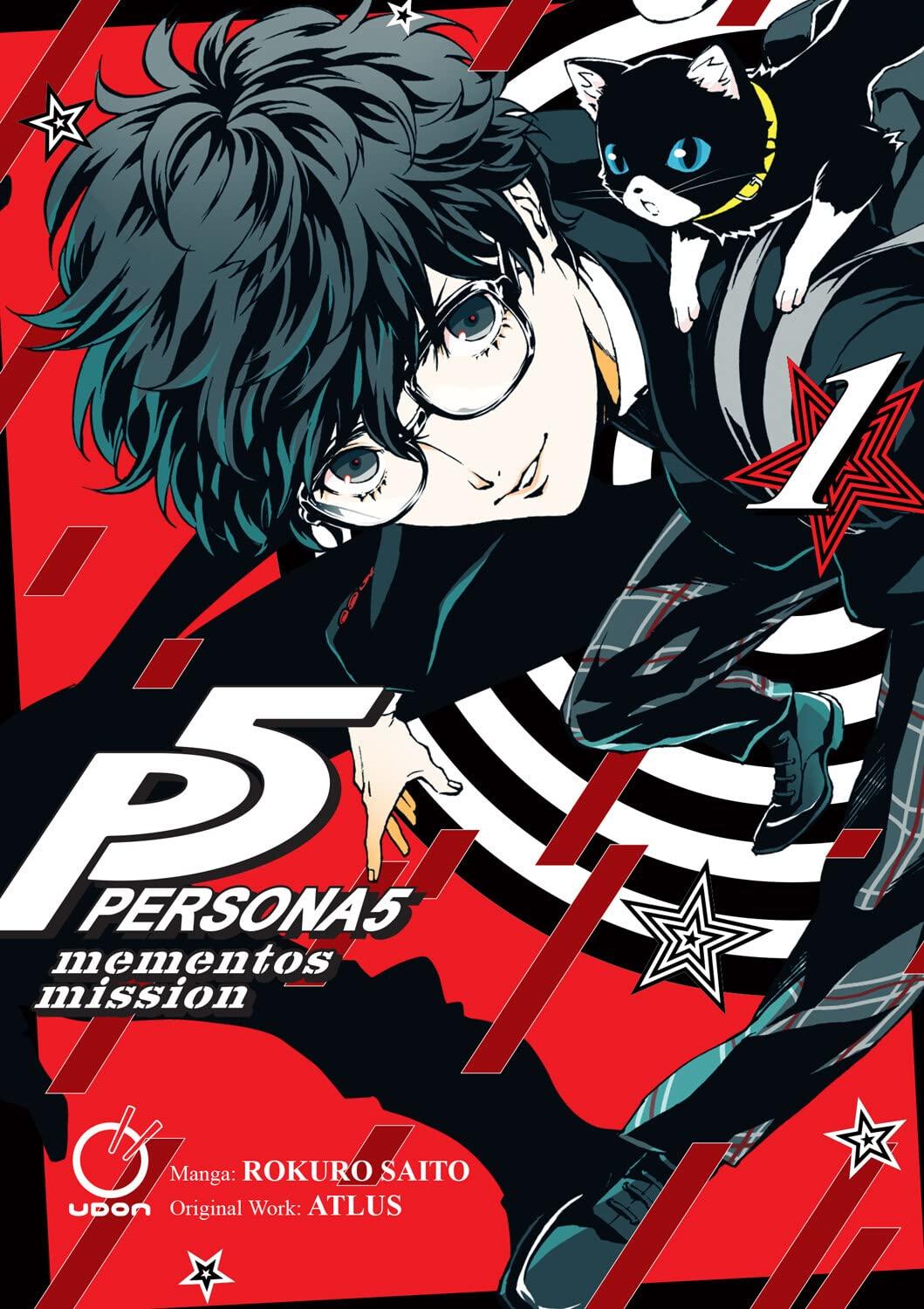 【现货】漫画 女神异闻录5 卷1 Persona 5 Mementos Mission 1 英文漫画书原版进口图书籍
