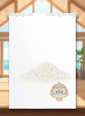 【现货】沃尔夫冈莱伯过河装置艺术作品【Wolfgang Laib】Crossing the River英文艺术家艺术工作室Wolfgang LaibLars Muller Pub