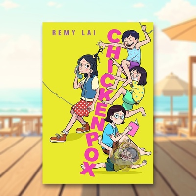 【现货】【印尼画师RemyLai】水痘英文儿童漫画Remy Lai进口原版书平装ChickenpoxHenry Holt书籍图书外版正版