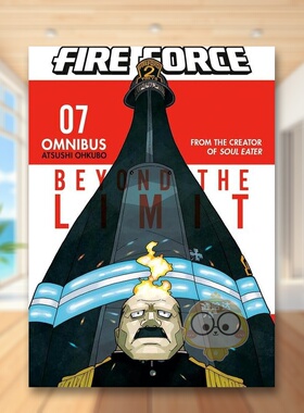 【预售】炎炎消防队合集7英文漫画进口原版书平装14岁以上Fire Force Omnibus 7  Atsushi OhkuboKodansha Comics书籍图书外版正版