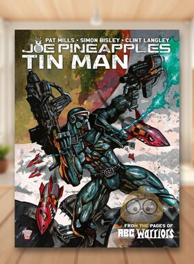 【预售】铁皮人A.B.C.勇士Joe Pineapples Tin Man A.B.C. Warriors英文漫画Pat Mills进口原版书Rebellion786184931书籍图书外版