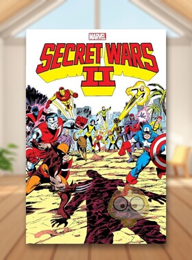 【现货】【Marvel】秘密战争II[新印刷]英文漫画简装进口原版书SECRET WARS II [NEW PRINTING] Ed McGuinness  Jim Shooter  Al书