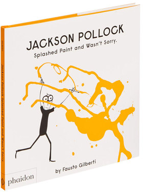 【现货】Jackson Pollock 杰克逊·波洛克滴流画艺术 英文原版儿童启蒙书籍进口