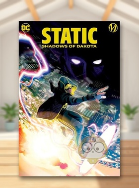 【预售】【DC Comics】静态达科他的阴影英文漫画精装进口原版书Static: Shadows of Dakota Vita Ayala  Nikolas Draper-Ivey书籍