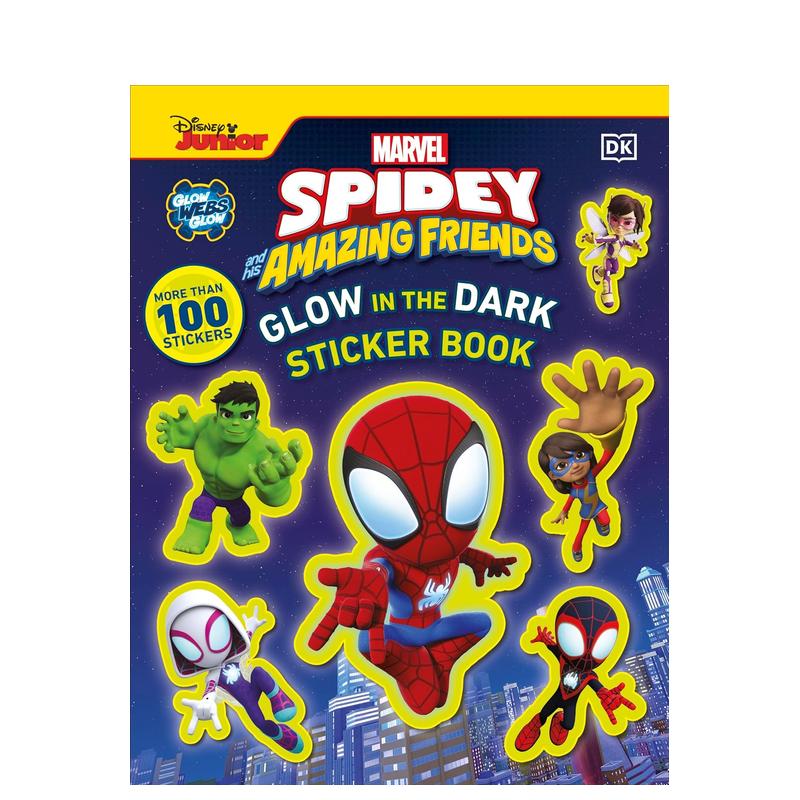 【夜光贴纸书】漫威蜘蛛侠和他的