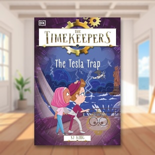【现货】计时员:特斯拉陷阱 The Timekeepers: The Tesla Trap 原版英文儿童章节书进口书籍图书外版正版