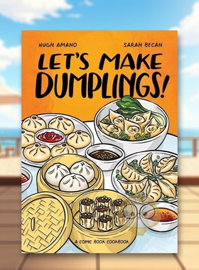 【现货】一起做饺子Let’s Make Dumplings!英文餐饮Sarah Becan平装Ten Speed Press进口原版书984858757书籍图书外版正版