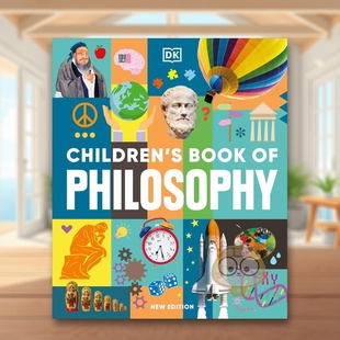预售 Philosophy英文儿童绘本知识百科9 书DK 哲学之书新版 DK进口原版 孩子 Children2416814书籍 Children 12岁精装 Book