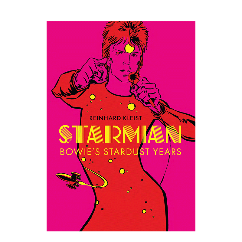【预售】英文原版 星人:大卫·鲍伊的星尘岁月 starman: bowies star