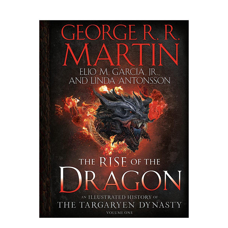 【现货】 the rise of the dragon,龙之崛起:坦格利安王朝绘图史vol.