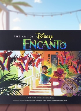 【现货】魔法满屋的艺术Art of Encanto英文插画原画设定集DisneyChronicle Books进口原版书0866书籍图书外版正版