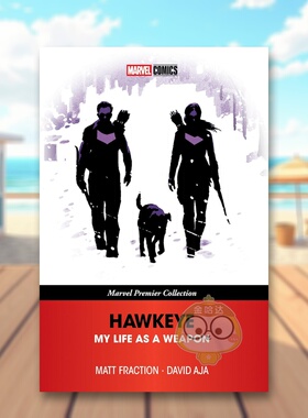 【预售】【漫威典藏】鹰眼：我的武器人生 【Marvel Premier Collection】Hawkeye 原版英文漫画书进口书籍图书外版正版