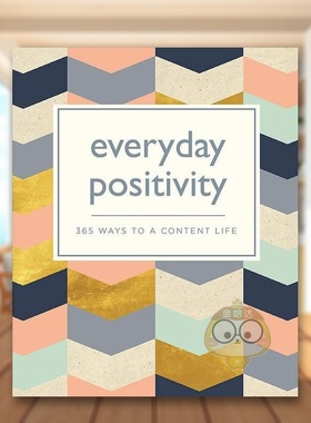 【现货】每天都要元气满满Everyday Positivity英文心灵励志Pyramid简装Pyramid进口原版书753734254书籍图书外版正版