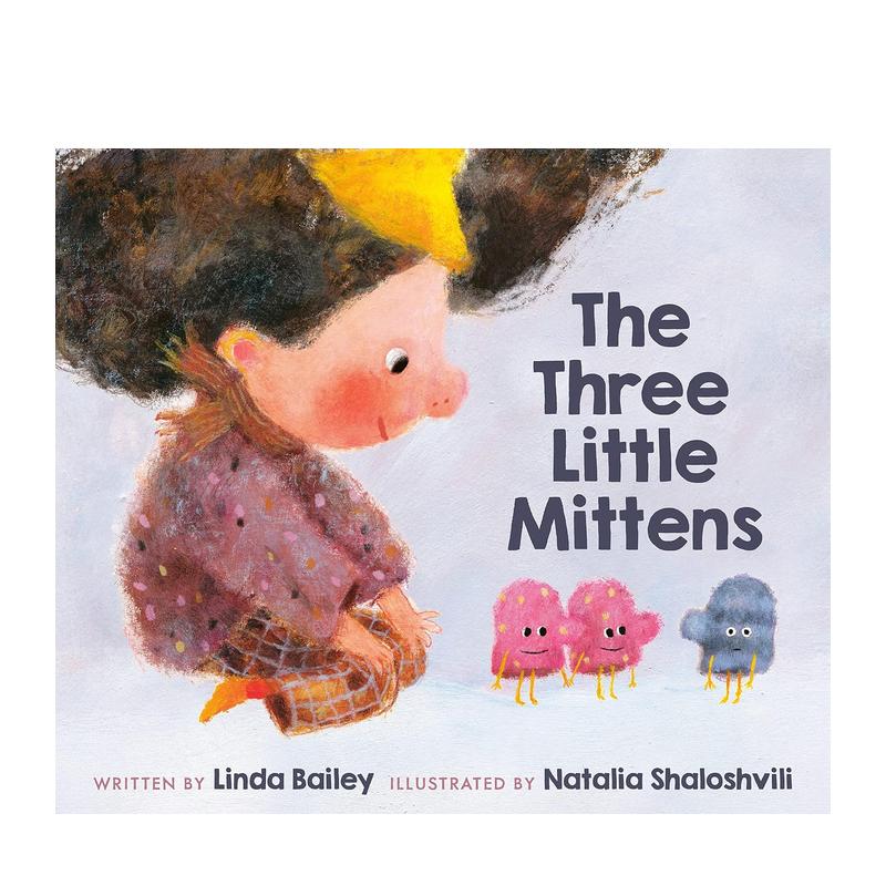 【预售】三只小手套 The Three Little Mittens 原版英文儿童绘本 书籍/杂志/报纸 原版其它 原图主图