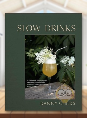 【预售】慢饮英文餐饮进口原版外版书精装14岁以上Slow Drinks Childs Hardie Grant Books书籍图书正版