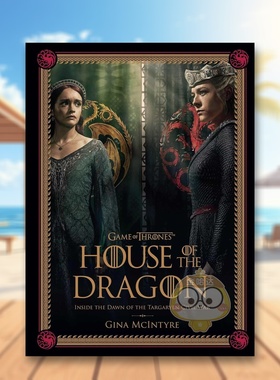 【预售】龙之家族第二季 创作幕后设定集Game of Thrones英文影视Gina McIntyre精装Insight Editions进口原版书9798886635249书籍