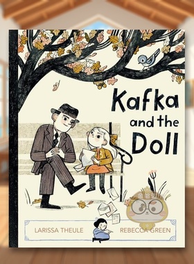 【现货】卡夫卡和旅行娃娃Kafka and the Doll英文儿童绘本人物传记6-9岁精装Larissa Theule进口原版书Viking (US)593116326书籍