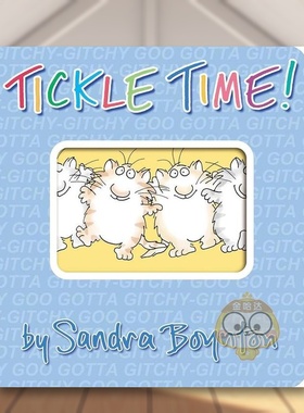 【预售】挠痒痒时间！英文儿童绘本IP系列进口原版外版书纸板书3-6周岁【Boynton on Board】Tickle Time!SBoynton Bookworks书籍